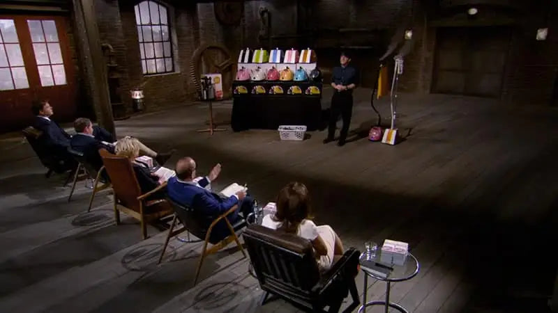 Fridja featured on BBC Dragons' Den — the story behind the brand.