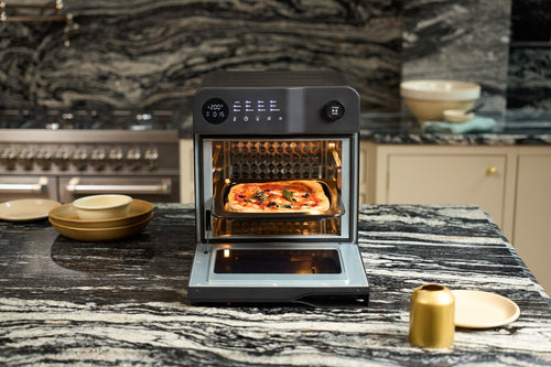 Za'atar Manakish in an Air Fryer Oven: Crisp Base in 10 Minutes