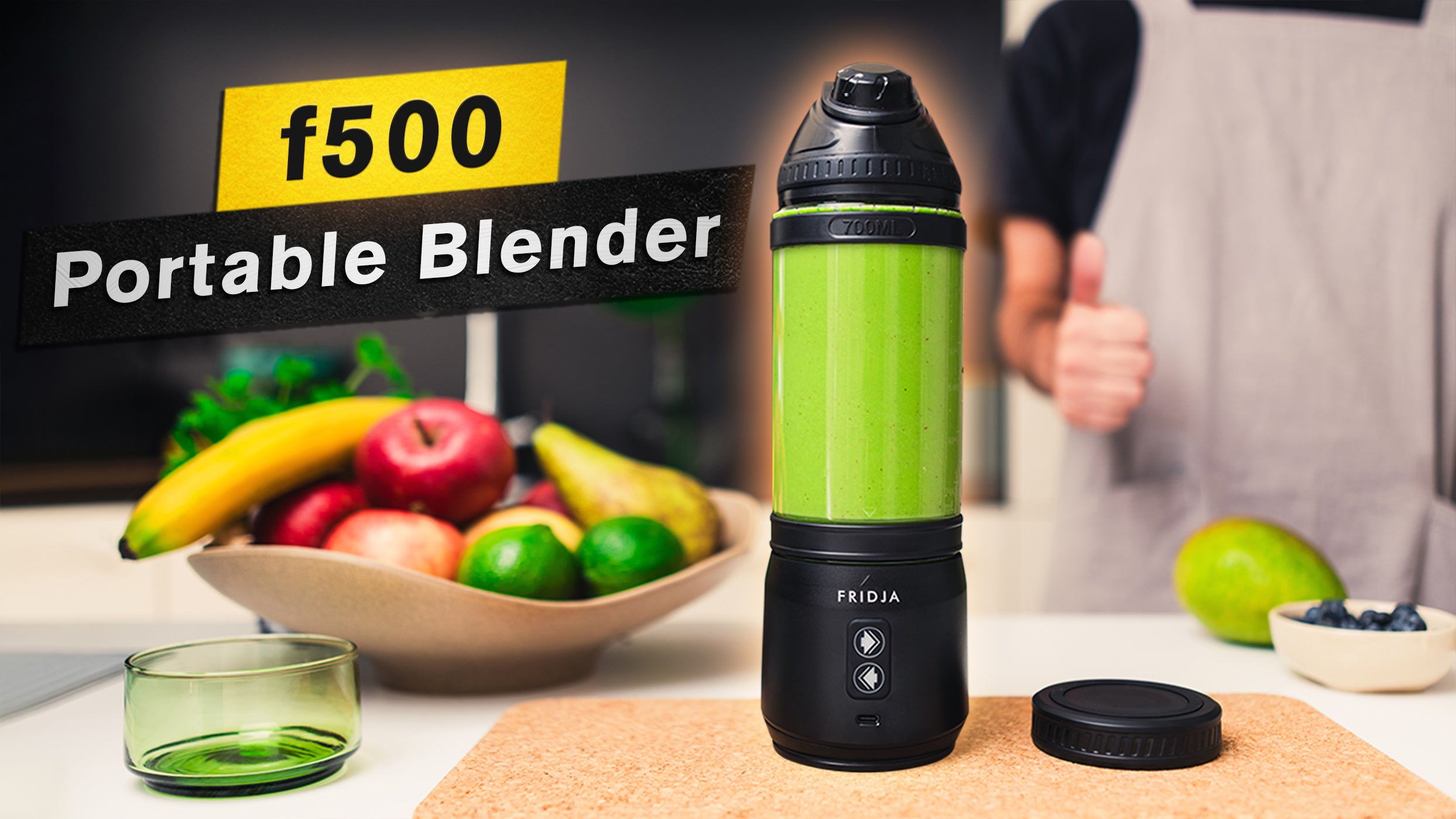 Load video: Juicing with Fridja f2500