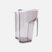 A pair of Fridja f1900 Juice and Pulp Jugs, featuring a transparent angular design with side handles, displayed against a plain white background.